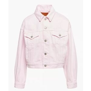 THE BESSIE CROP DENIM JACKET - small